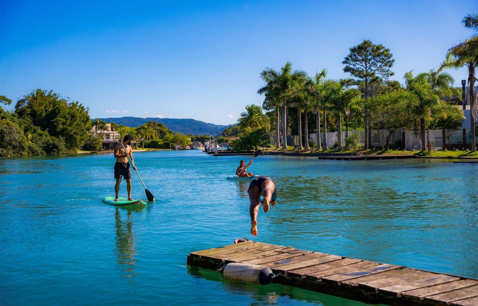 Nomades Riverside - Adventure Hostels & Coworking Florianópolis Eksteriør billede